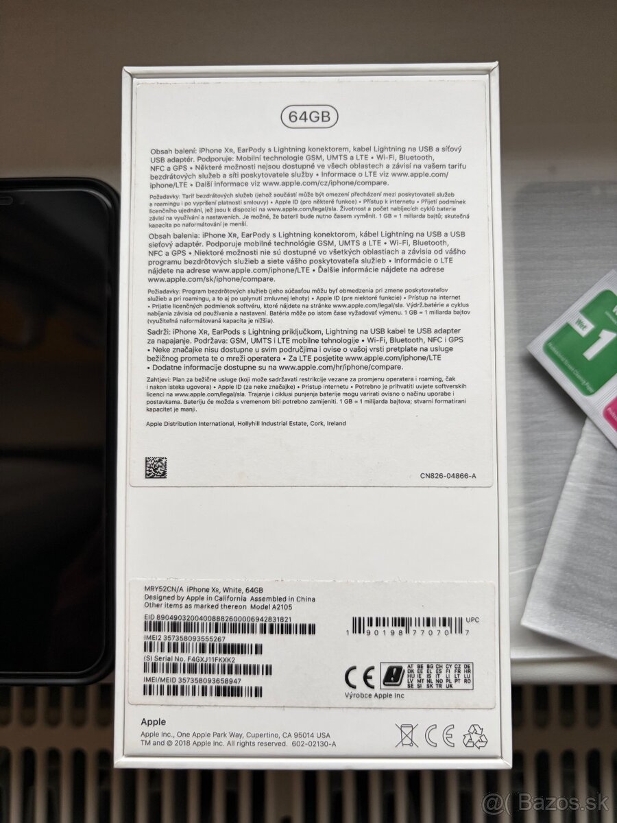 Apple iPhone XR 64 GB biely - 8