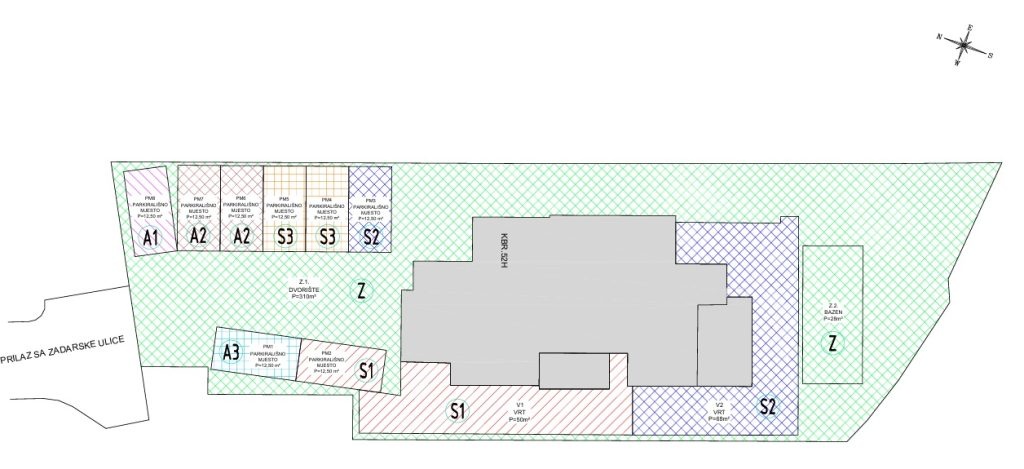 Troizbový apartmán s bazénom, Novalja / Chorvátsko - 8