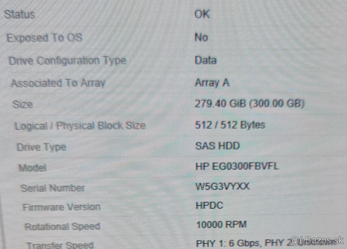 Server HP proliant ML350 gen9 - 8