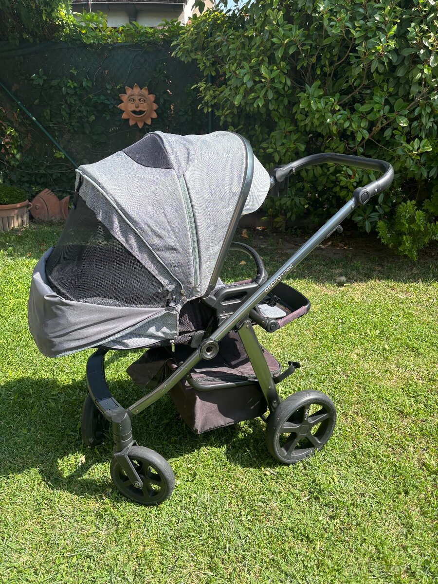 Kočík Espiro Next Grey + vajíčko Cybex Aton M+fusak - 8