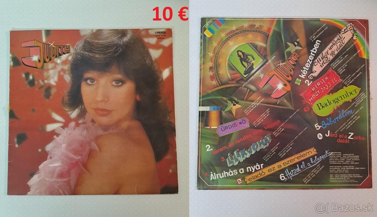 Predám gramofónové LP platne: - 8