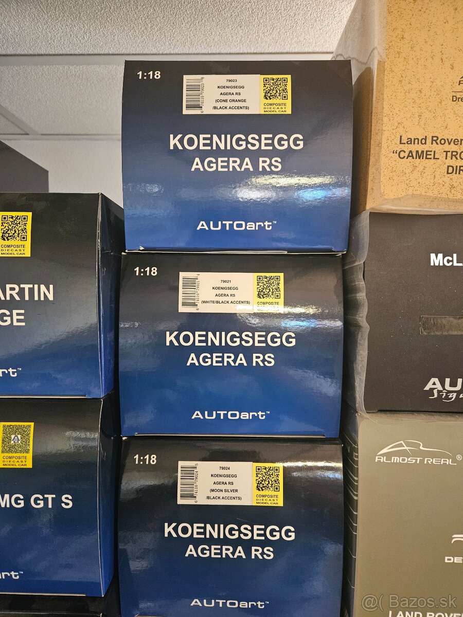 Modely 1:18 - 8