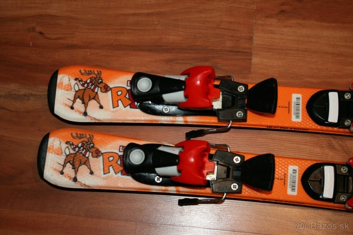 detské lyže 80 cm , lyžiarky - 8