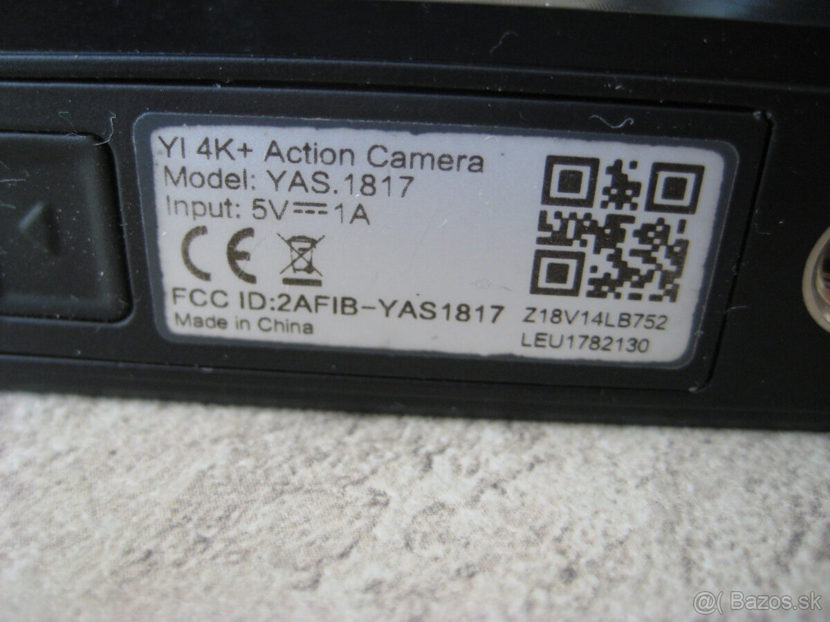 ♦️ Xiaomi Yi 4K+ ♦️ model YAS.1817 ♦️ - 8