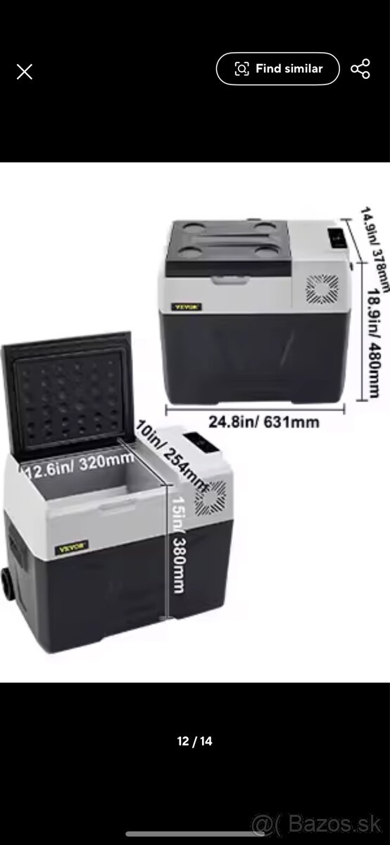 Kompresorová chladnička do auta 30l - 8