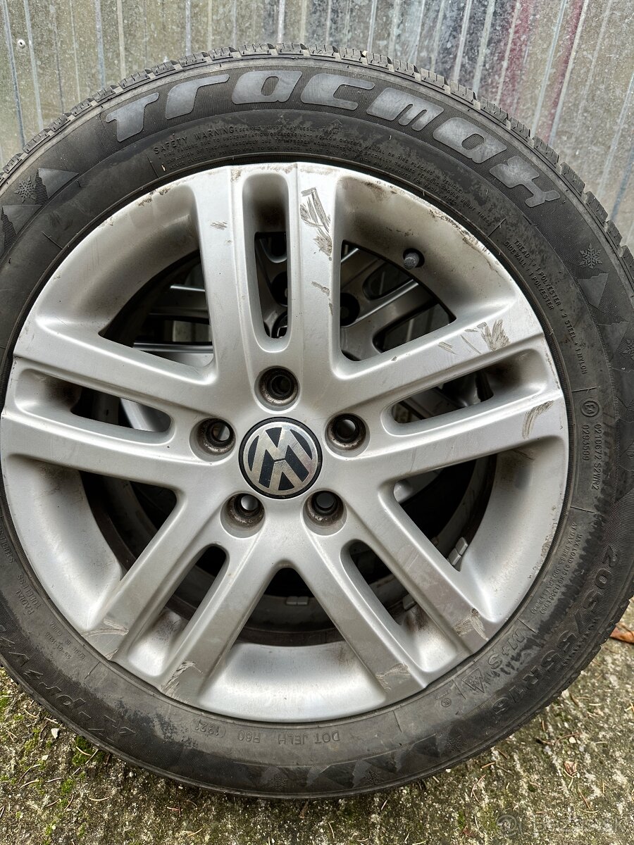 Zimné pneu s akú diskami 5x112 r16 - 8