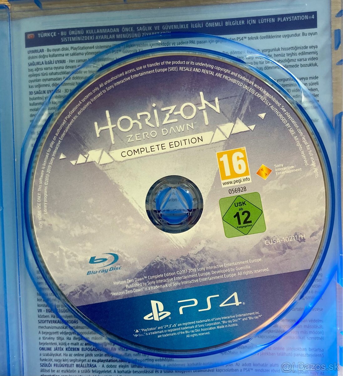 PS4 Slim 500GB + ovládač + 3 top hry (GoW, FIFA, Horizon) - 8
