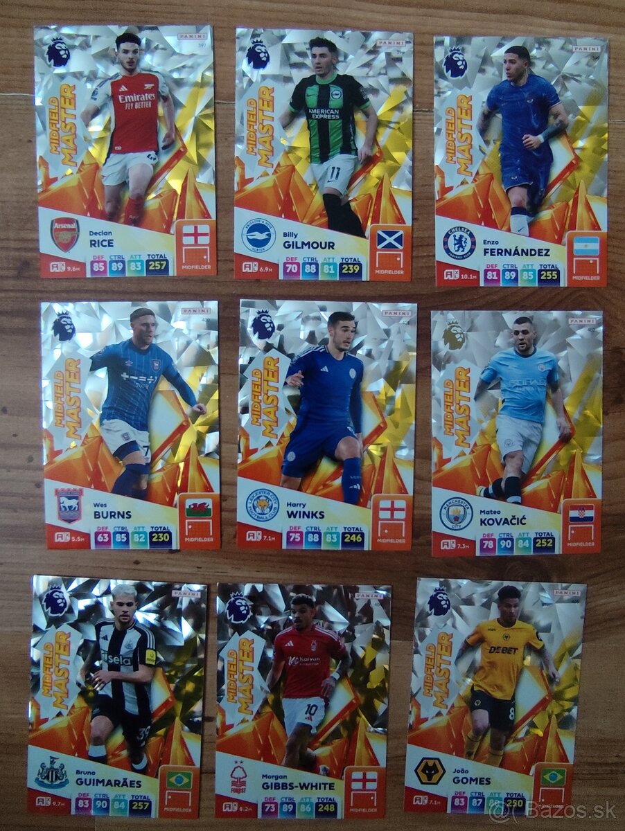 Futbalové kartičky Premier league - 8