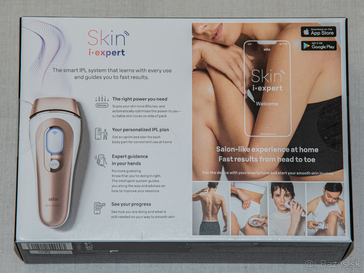 IPL epilátor BRAUN PL7253 - nový kus, záruka 2+3 roky - 8