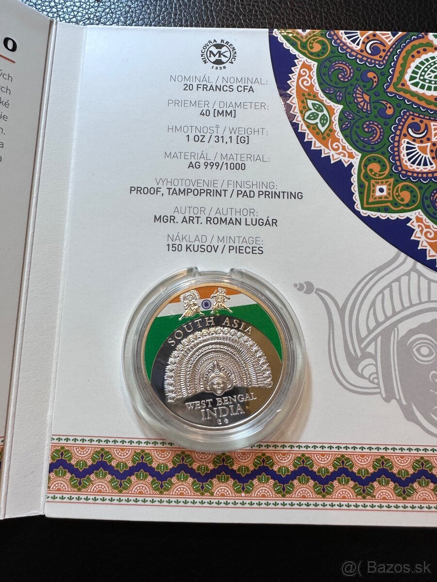 AG mince (set): Japan-Egypt-Peru-Canada-India-Greece-Papua - 8