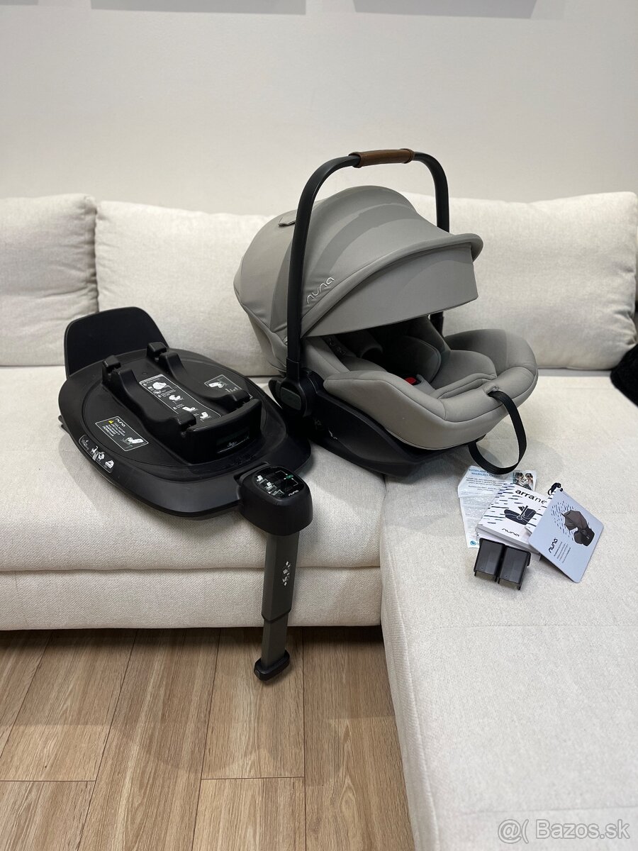 Polohovatelne vajicko nuna arra next s bazou isofix - 8