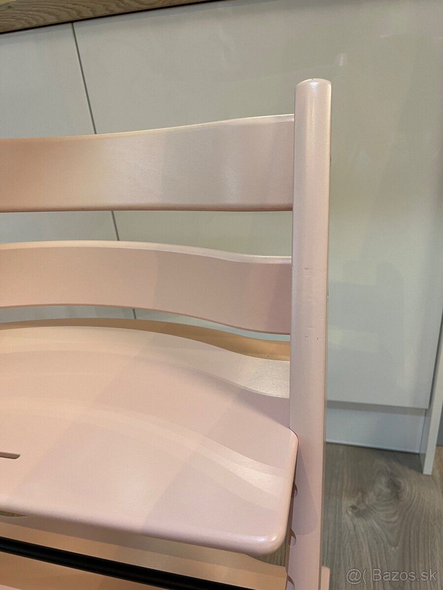 Stokke Tripp Trapp detska rastuca stolicka Serene Pink - 8