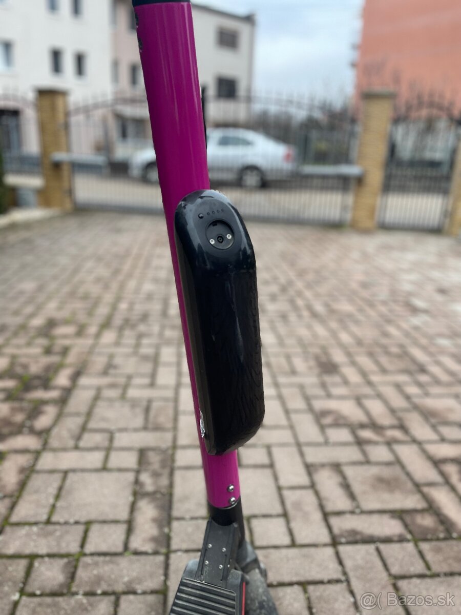 Elektrická kolobežka Nineboot by segway ružová/červená - 8