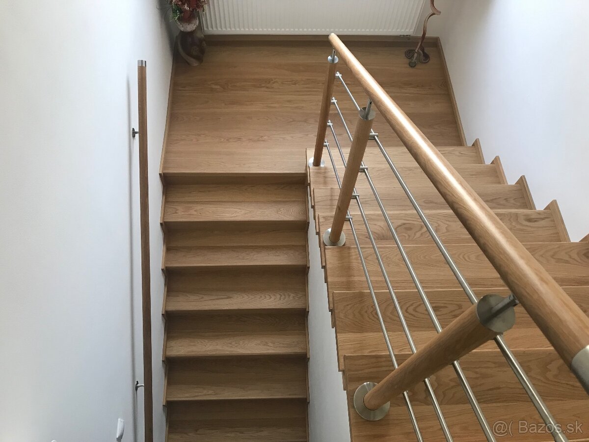 Schody dubové stupnice - 8