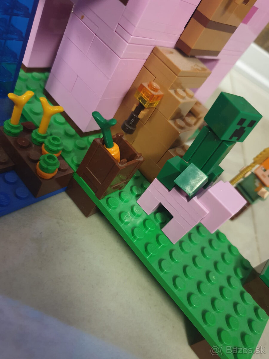 21170 Lego Minecraft - Prasací domček TOP stav - 8
