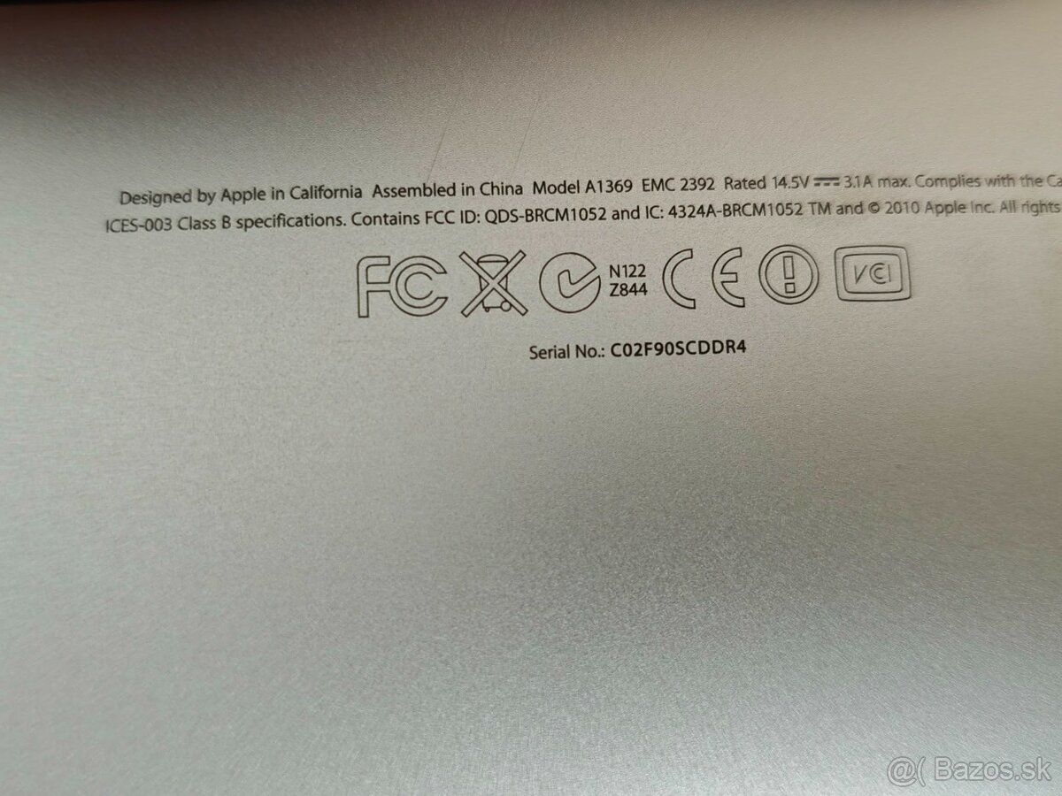 Apple Macbook Air Intel Core 2 Duo / 4GB DDR3/250GB SSD,top - 8
