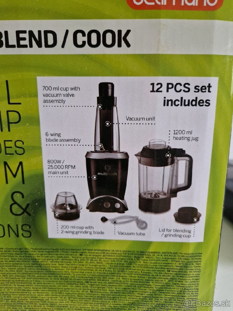 Uplne novy nepouzity mixer Delimano MultiFresh 6v1. - 8