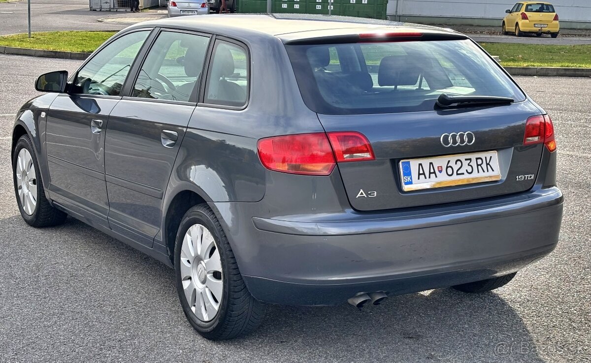 Audi A3 Sportback 1,9 TDi, Ambiente, 77 kW - 8