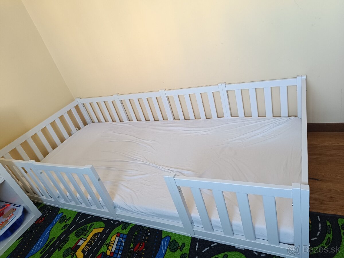 Posteľ so zabranou 200x90 - 8