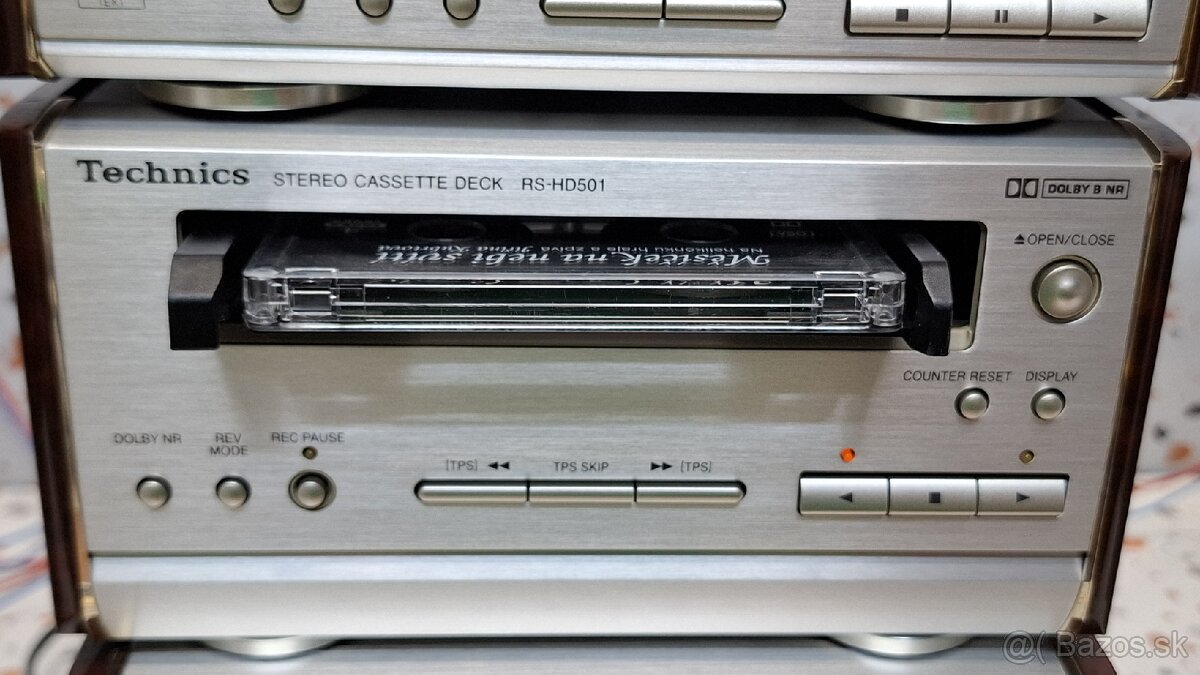 vintage rare mini hi-fi systém Technics SC-HD501 - 8