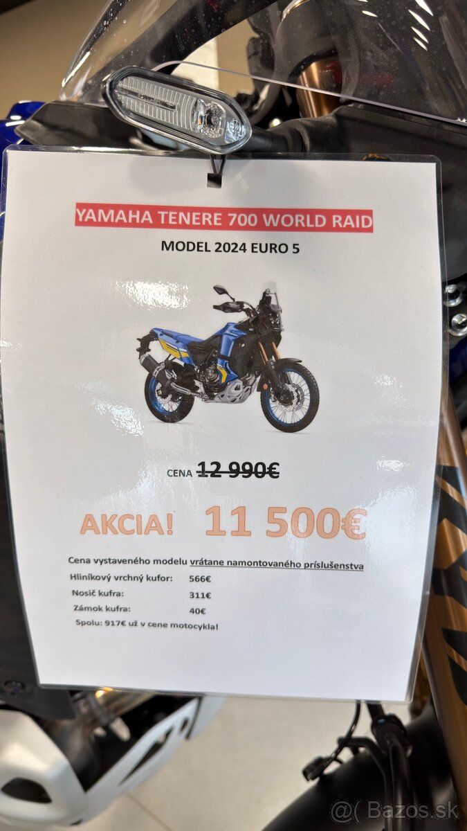 Nová YAMAHA TENERE WORLD RAID E5 - 8