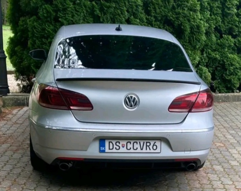 PASSAT CC spoiler kridlo lipko na kufor - 8