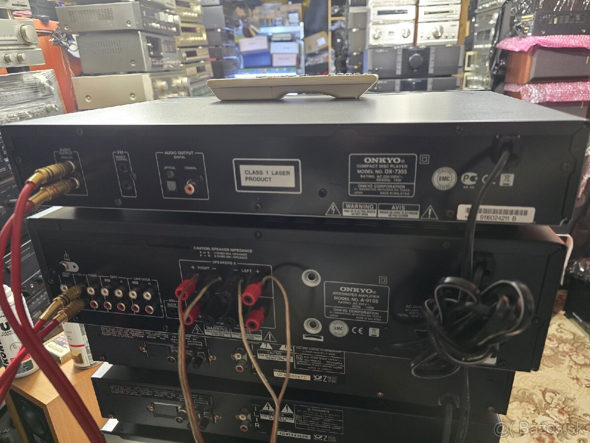 Onkyo zostava A-9155,DX-7355 - 8