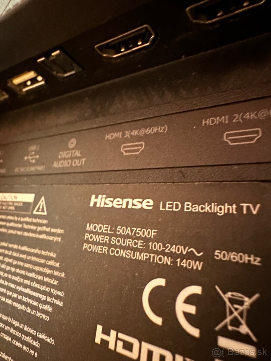 Smart 4K Tv Hisense 50” - 8