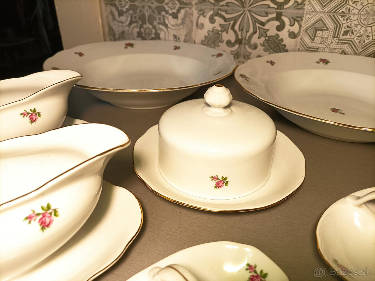 Obedová súprava Bohemia Csechoslovakia - 8