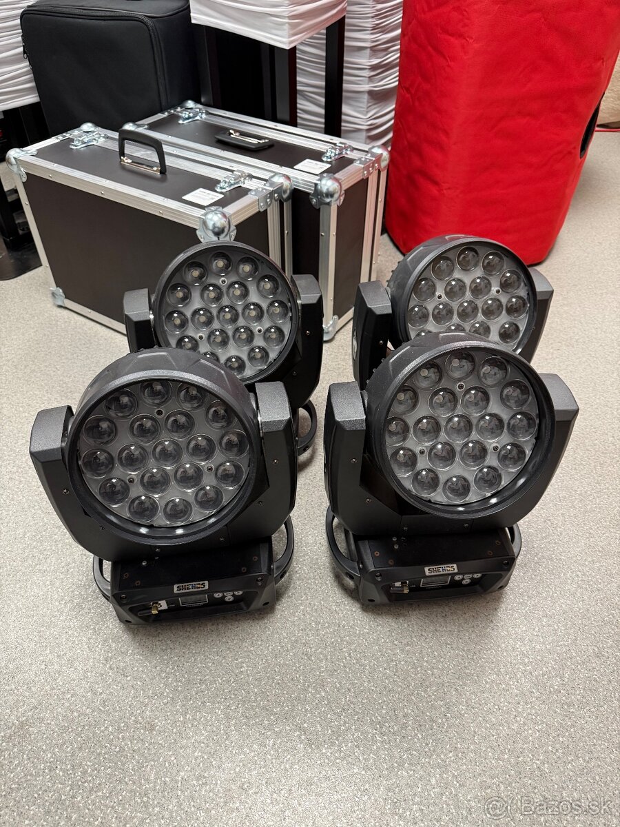 Prerábka svetiel na Wifi DMX - 8