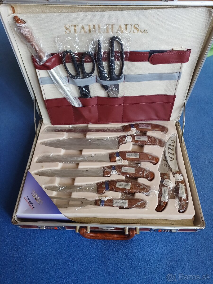 Predám kufrikový set nožov - 8