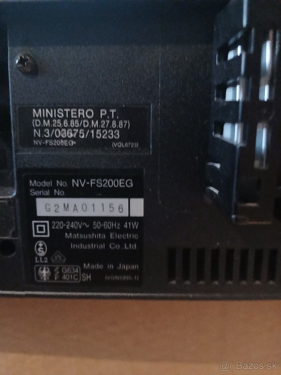 Videorekordér HIFI Panasonic NV-FS200 - 8