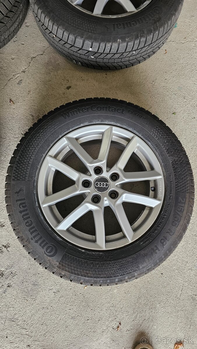 Al. Disky Audi Q3 + Pneumatiky Continental - 8