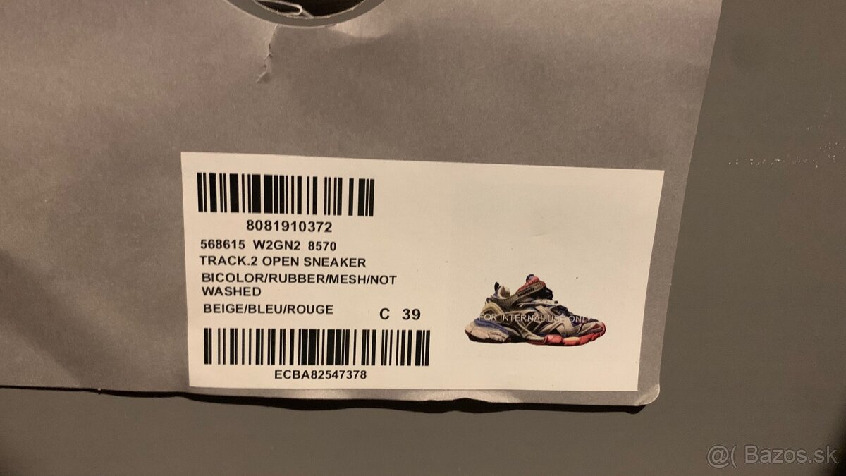 Balenciaga Track 2.0 Blue/Red - 8