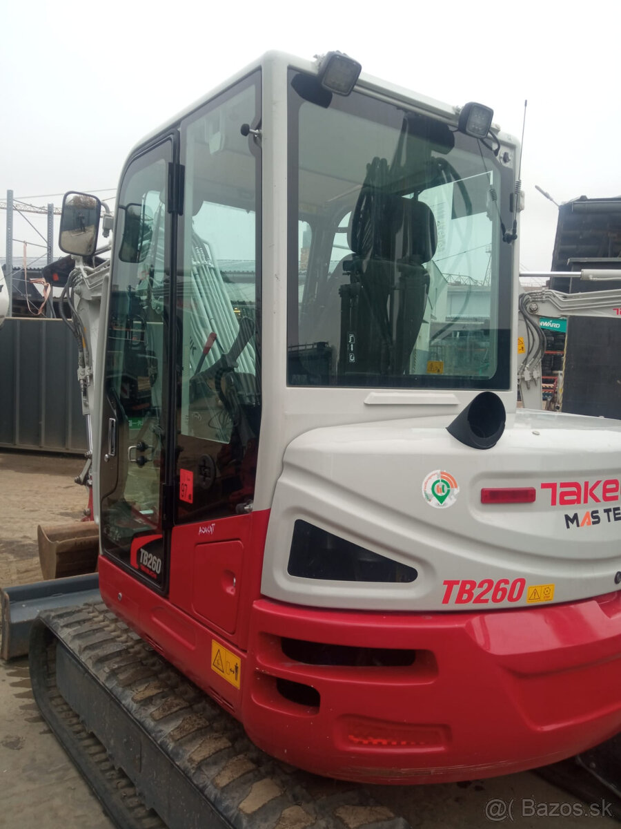 TAKEUCHI TB260 DIESEL + lyžice - 8