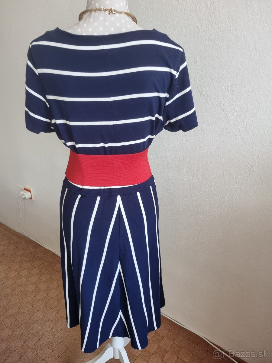 modro biele šaty Gant veľ .40 - 8