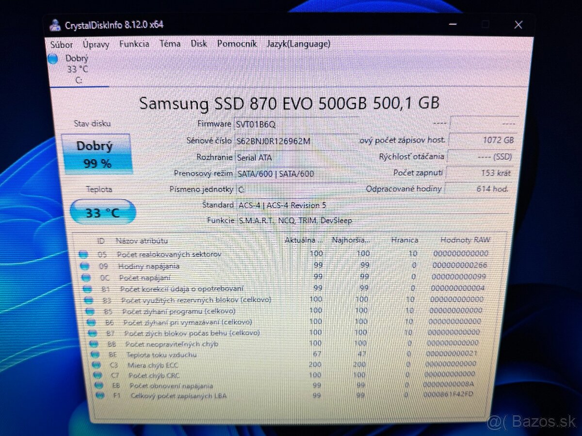 PREDÁM HERNÝ PC - R7 5700,RTX 3060TI 8GB,16GB DDR4,500GB SSD - 8