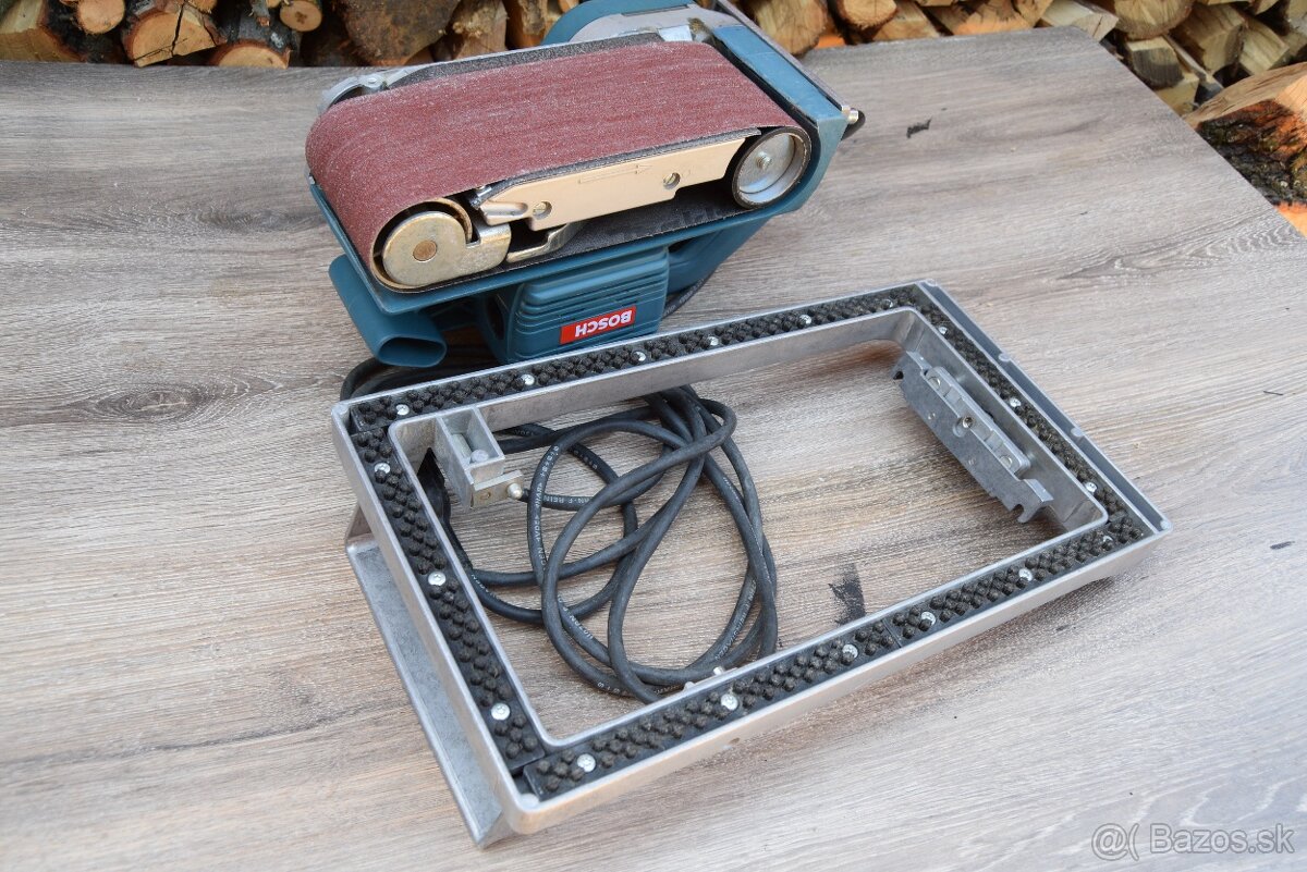 Pásová brúska Bosch GBS 100 AE Professsional, 1200 W - 8