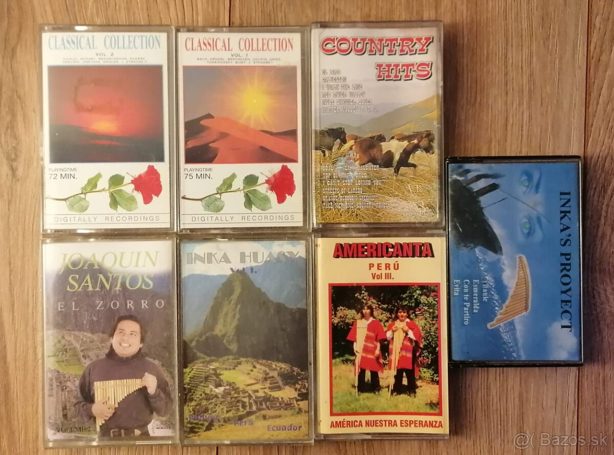 Originálne MC kazety - 8