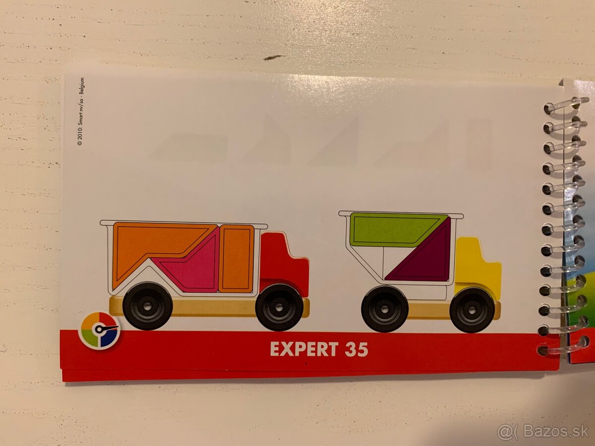 Hlavolam pre malých riešiteľov - 3 kamióny - 8