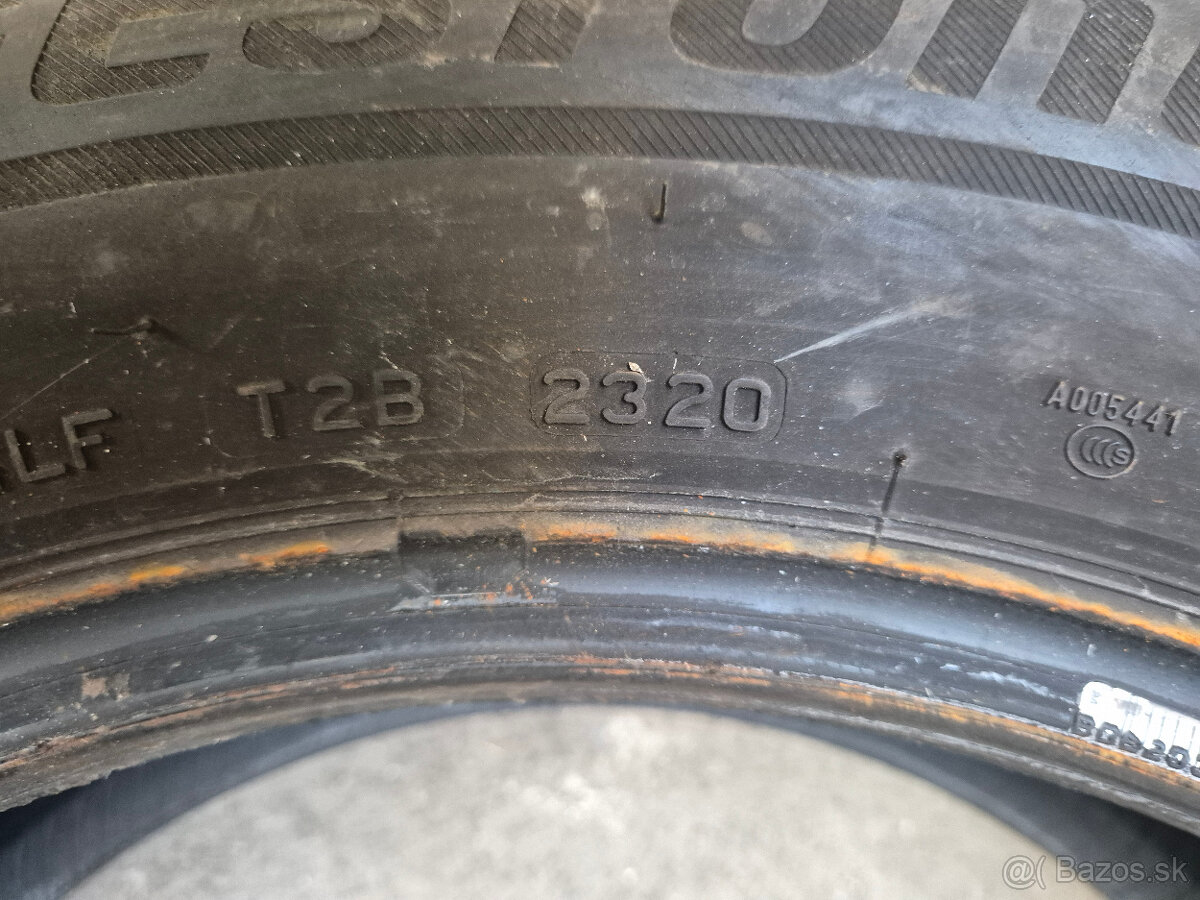 215/65 r17 zimné 4 ks BRIDGESTONE dezén 5,4 - 5 mm - 8