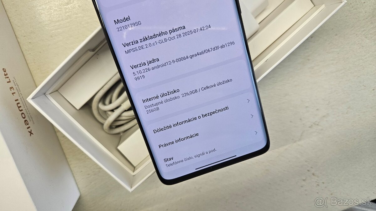 Xiaomi 13 Lite dual 12/256GB - 8