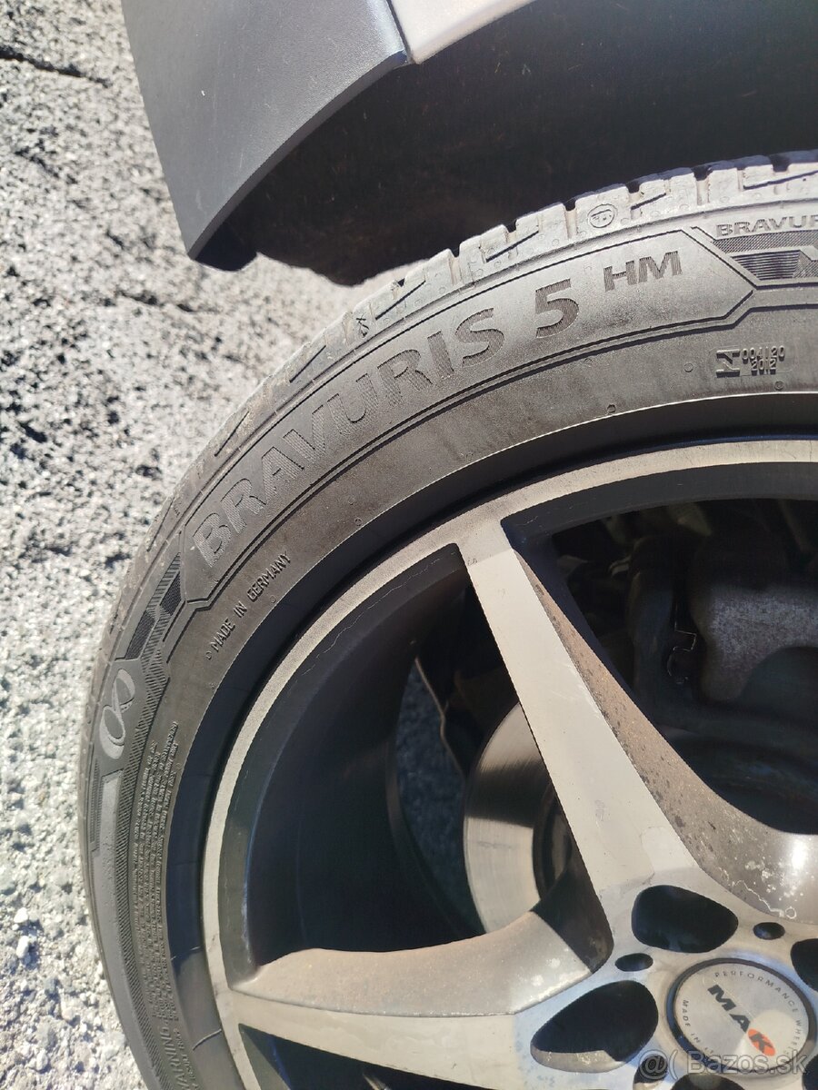 Predám elektróny značky MAK 5x114.3 R17 - 8