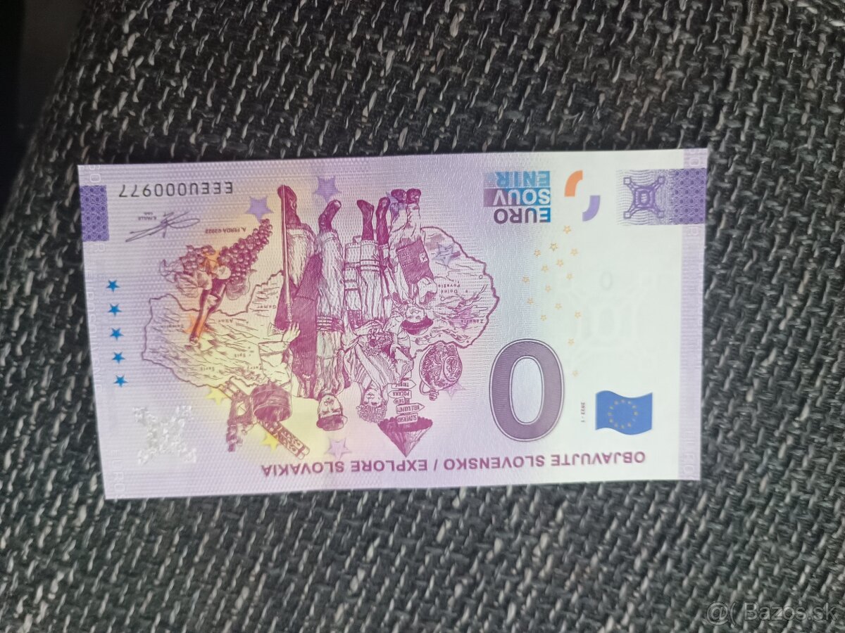 0 euro bankovky - 8