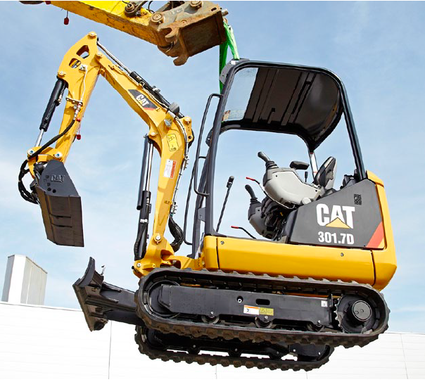 MINIBAGER CAT - vykopove a zemne prace - 8