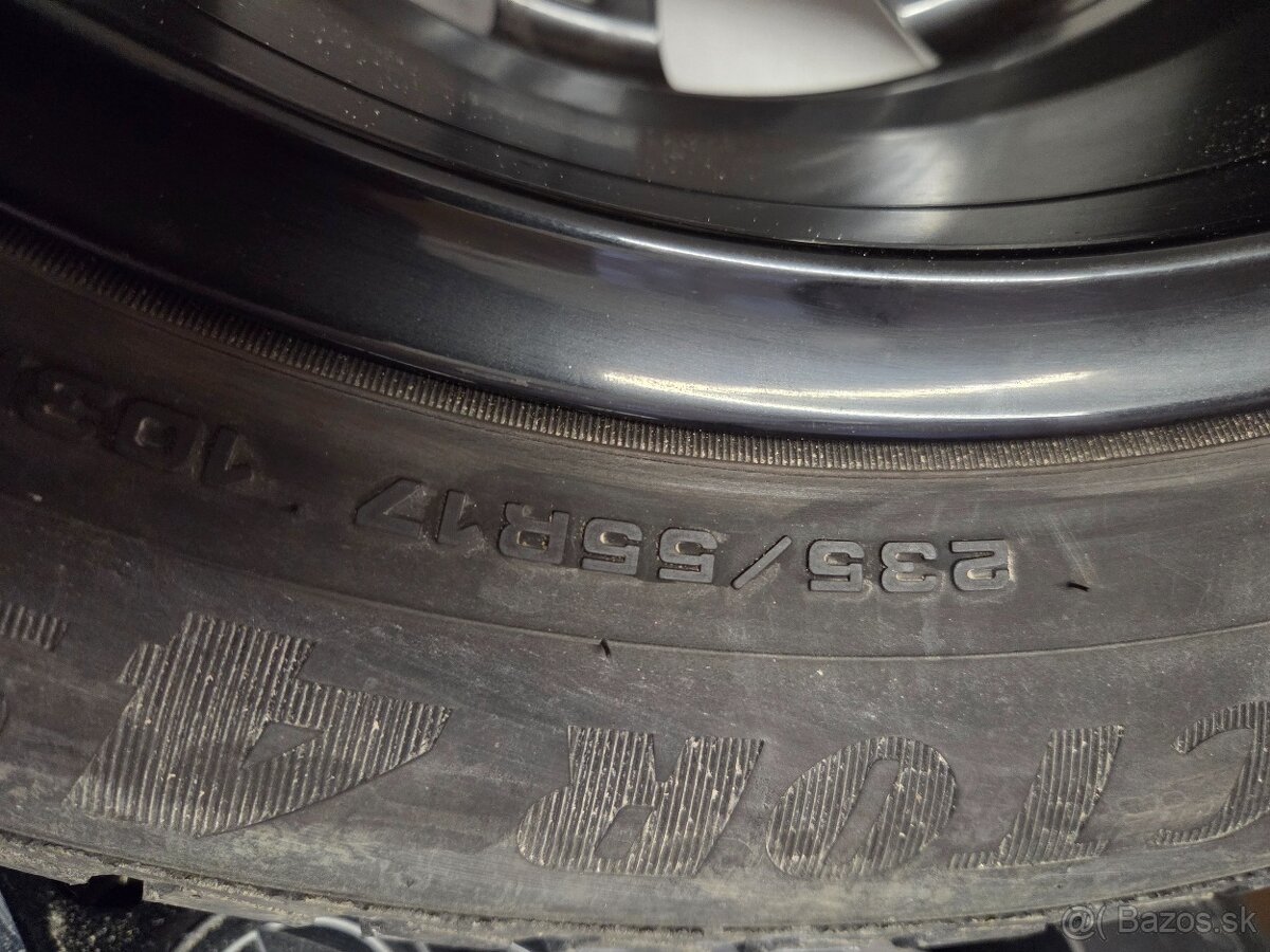 R17 5x120 Borbet vw t5 t6 t7 - 8