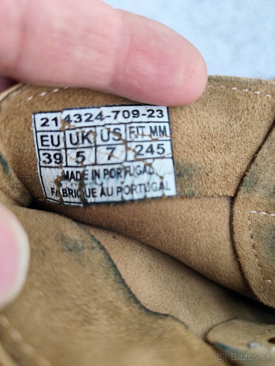 Dámske.kozene čižmy značka Lewis veľkosť 39 - 8