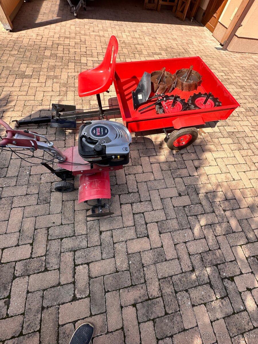 Quantum 60 a rotavátor s privesom, s kolesom - 8