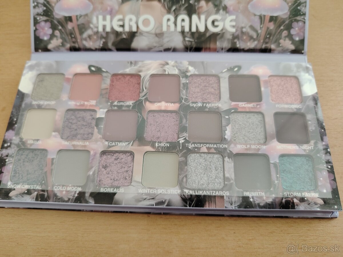 Paleta očných tieňov - 8