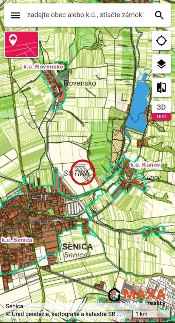 Stavebné pozemky s výhľadom na mesto, Rezort Vinohrady, Seni - 8